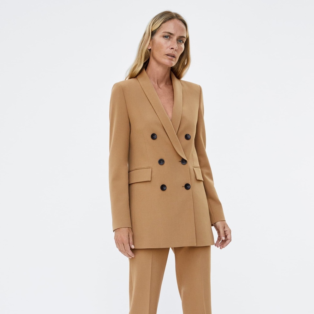 Zara Camel Blazer